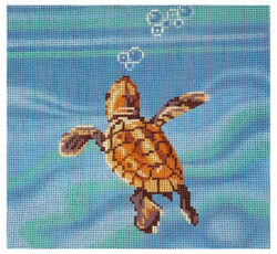 Baby Turtle by Needlepoint, etc.